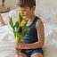 unisex Singlets Duo Singlets ° Tiger Walk // Blue
