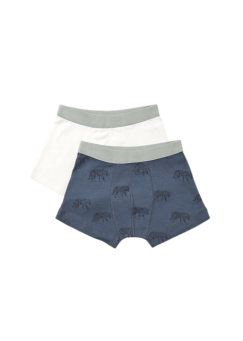 boys  Boxershorts Duo Boxer ° Tiger Walk // White